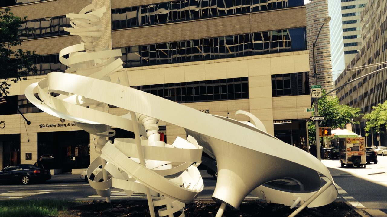 A whirlwind of sculptures on Park Avenue in New York Sculpture Nature