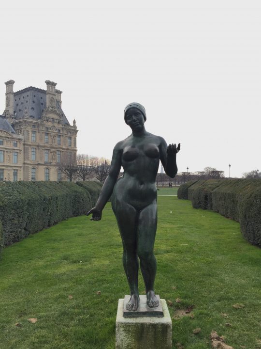 Maillol at the Jardin des Tuileries Sculpture Nature