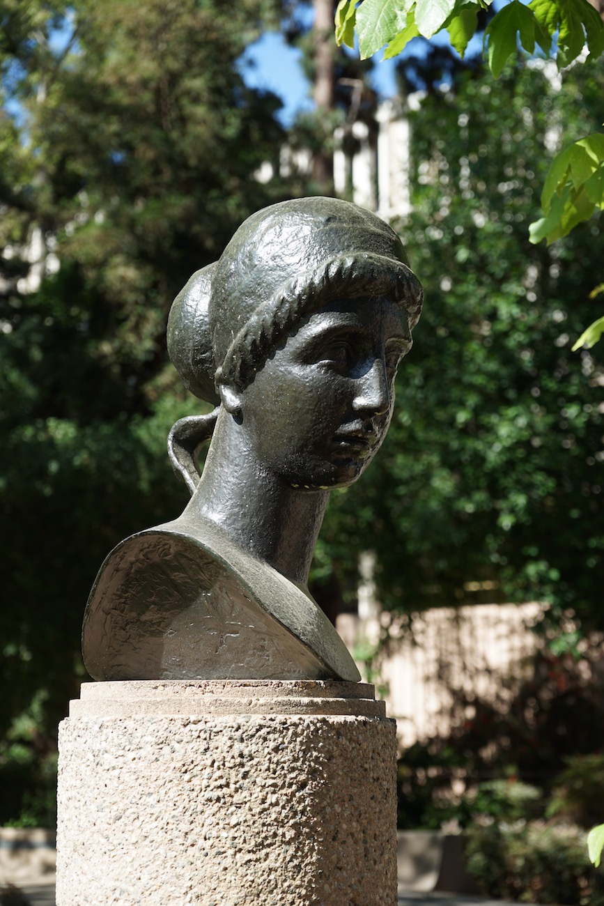 Franklin D. Murphy Sculpture Garden — UCLA, University of California, Los Angeles Sculpture Nature